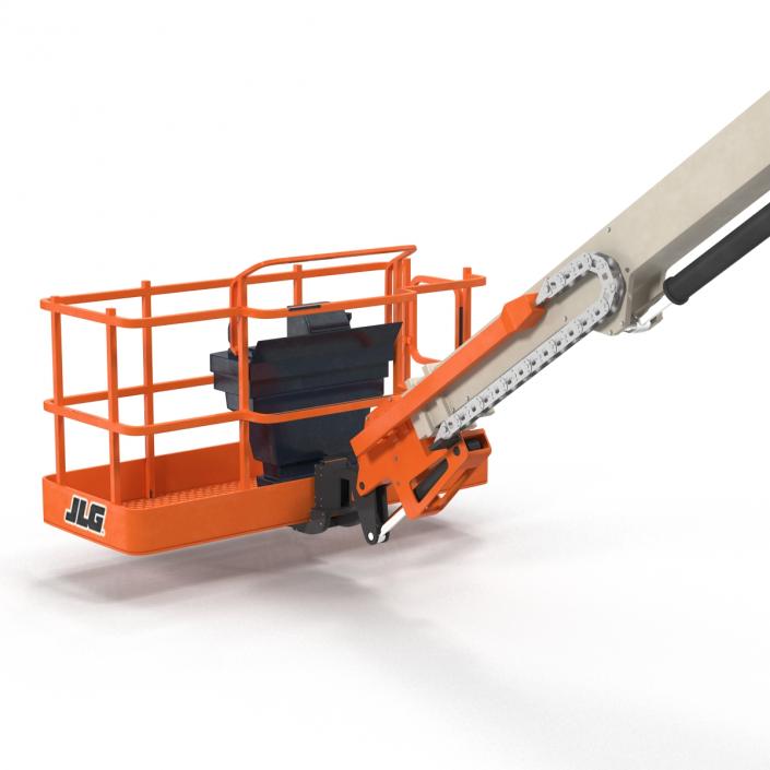 Telescopic Boom Lift JLG 1850 sj Rigged 3D model